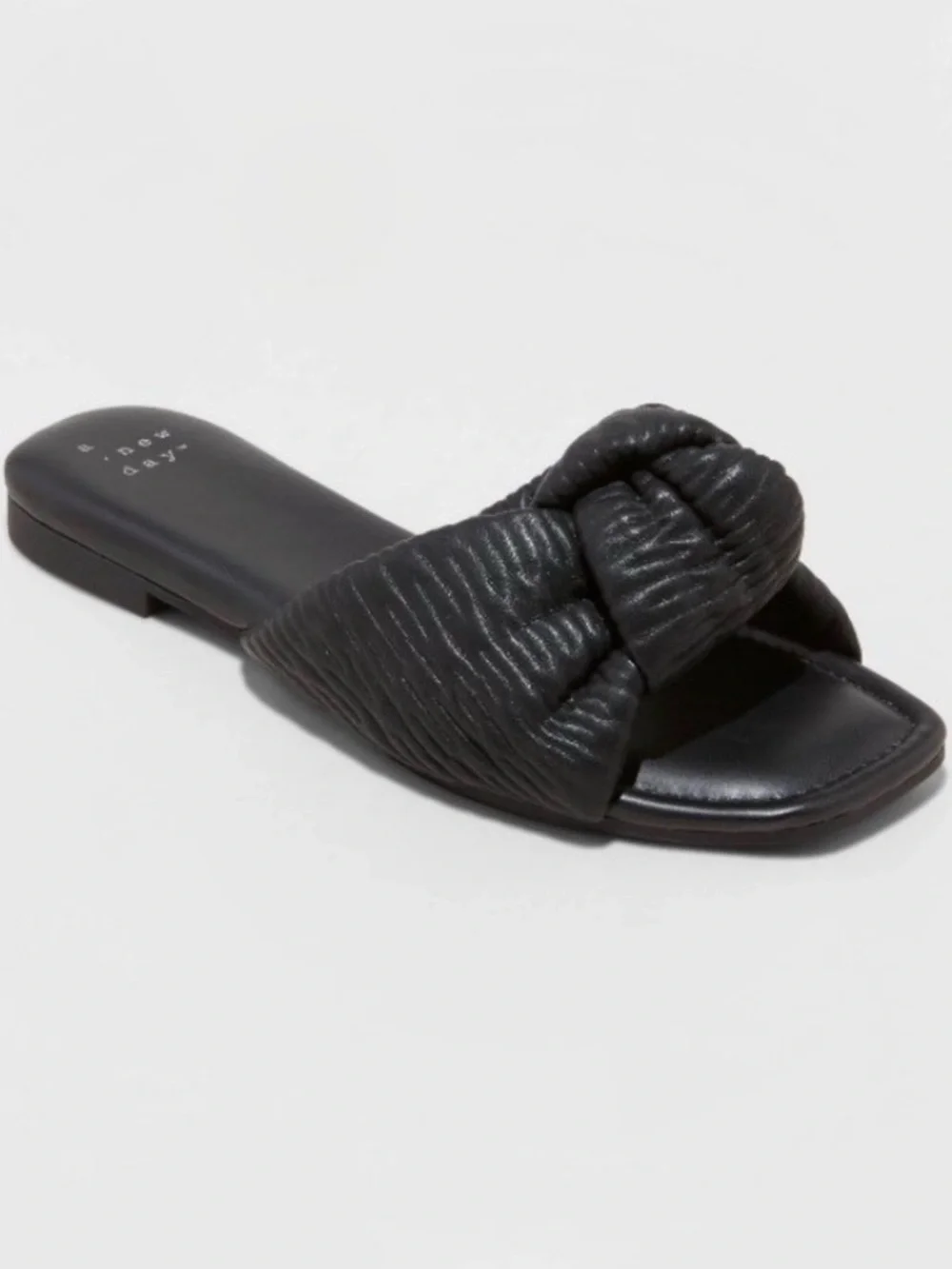 a new day Ruth Knotted Slide Sandal